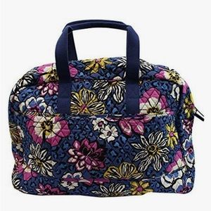 Brand new Vera Bradley medium travel bag African violet print